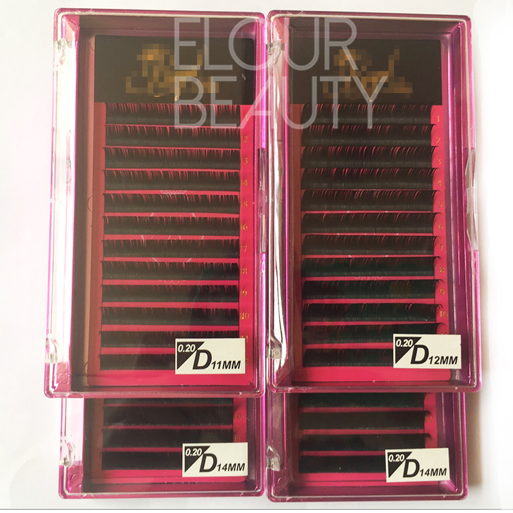 Premium quality mink eyelash extension Korea eyelash EJ85